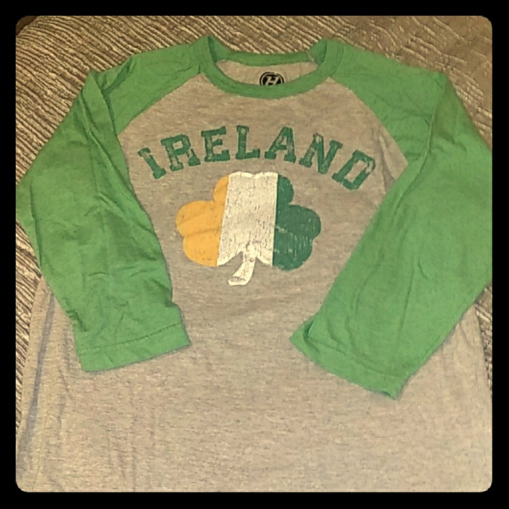 Hybrid Ireland 3/4 sleeve tee